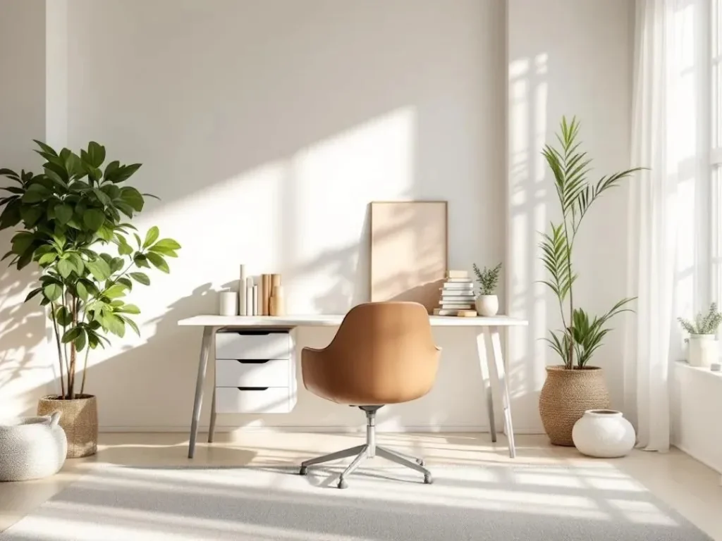 home office clutter free