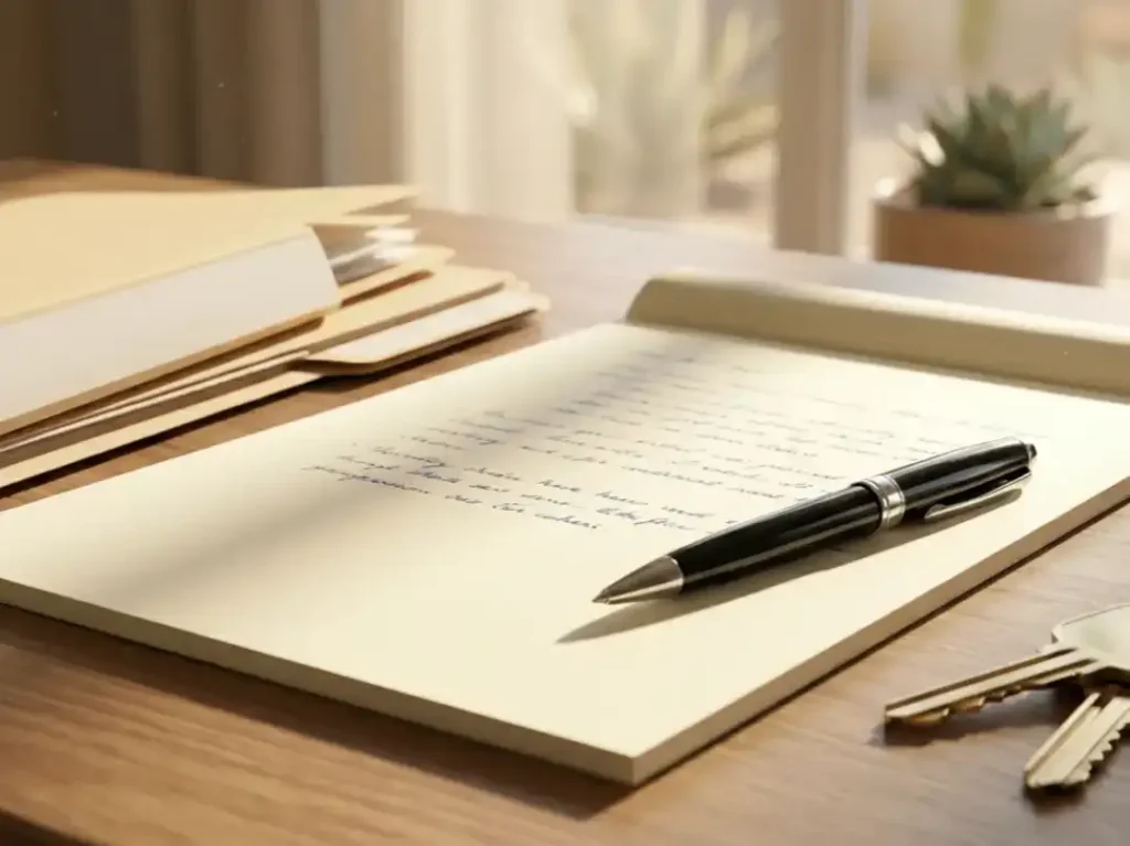 estate cleanout scottsdale arizona documentation and keys