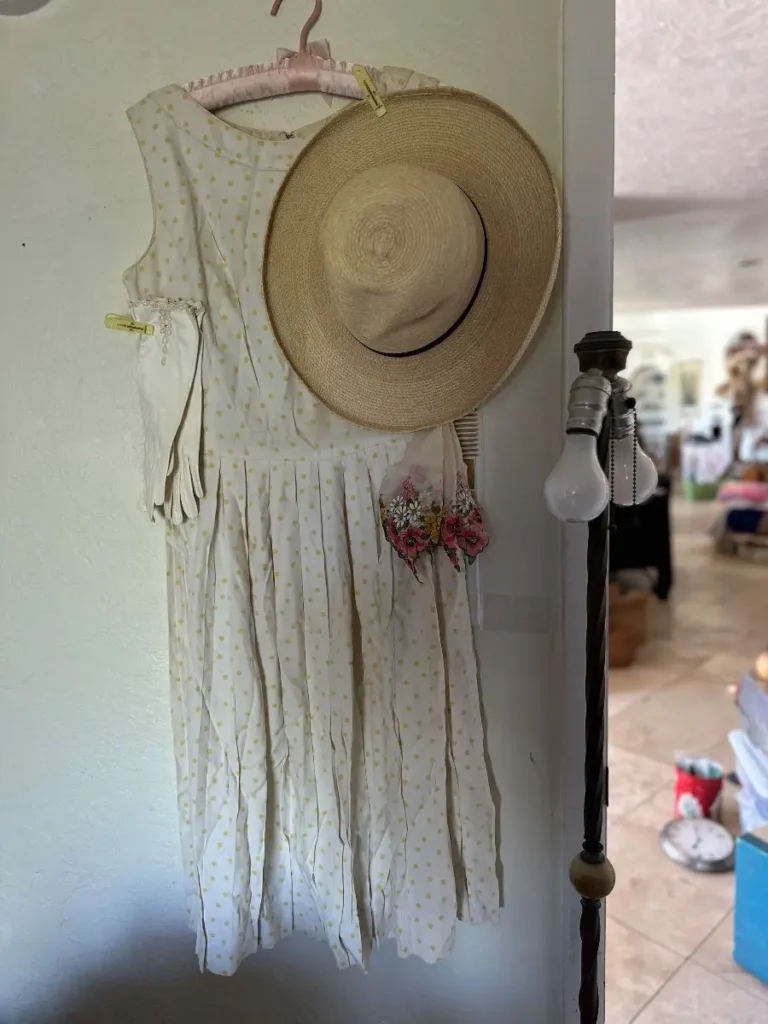 Vintage outfits -- estate sale in Cave Creek, AZ