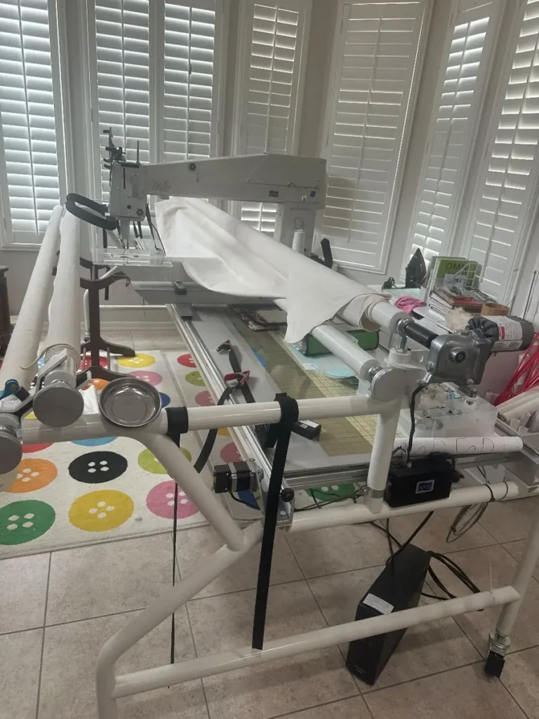 APQS  quilting machine! Our client purchased this machine in 2019 and only used it twice!  Purchase price was $31,500. We are looking for the best offer! -- estate sale in Gilbert, AZ