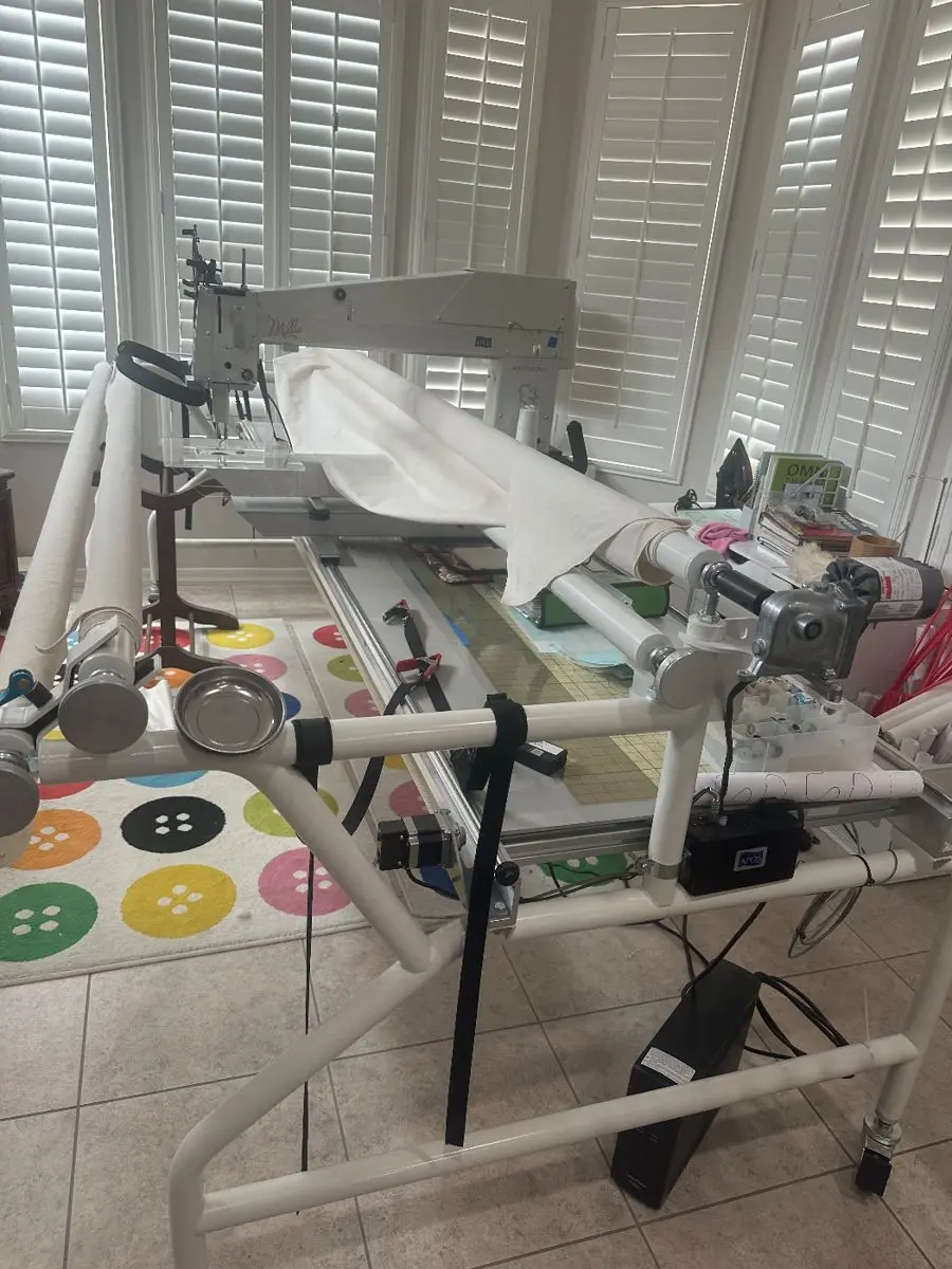 APQS  quilting machine! Our client purchased this machine in 2019 and only used it twice!  Purchase price was $31,500. We are looking for the best offer! -- estate sale in Gilbert, AZ