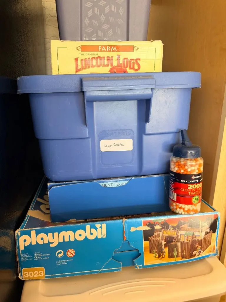 Vintage games and Legos -- estate sale in Scottsdale, AZ